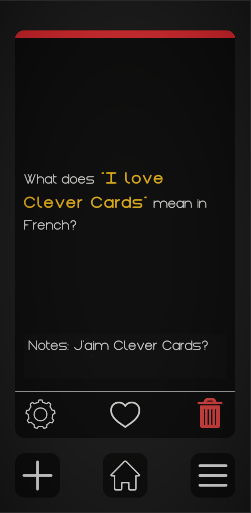 Clever Cards Screenshot